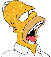 simpsons STICKER