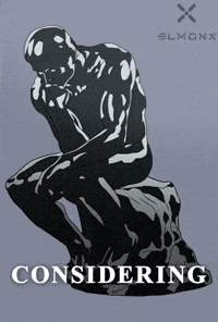 Confused The Thinker GIF by ElmonX