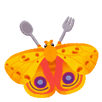 Hungry Bon Appetit Sticker by pikaole