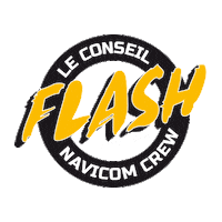 Navicomflash Sticker by Navicom Crew