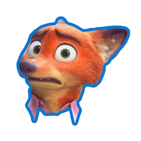 Scared Uh Oh Sticker by Walt Disney Animation Studios