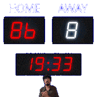 8 Away Sticker