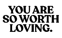 I Love You Community Sticker by So Worth Loving