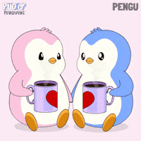 Good Morning Love GIF by Pudgy Penguins