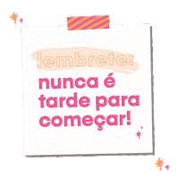 papelleti planner papelaria lembrete começar Sticker