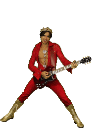 Rock Guitar Sticker by Wallmans
