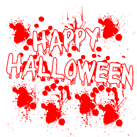 Halloween Blood Sticker by Raveloteca;