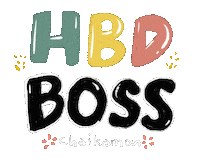 sukeefanart boss hbd shawty bonoh Sticker