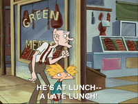 hey arnold nicksplat GIF