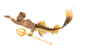Lux Trident Sticker by Mermaid_Lux