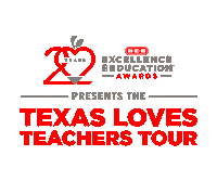 Texas Love Teachers Tour Sticker by H-E-B