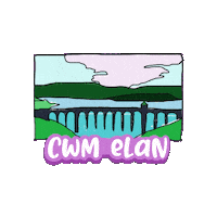 Cwm Elan Sticker