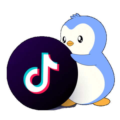 Tik Tok Video Sticker by Pudgy Penguins
