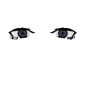 Angry Eyes Sticker