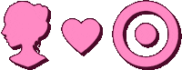 Pink Love Sticker by Starla Wines