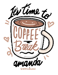 Girl Coffee Sticker