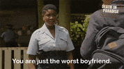 Dip You Are The Worst GIF by Death In Paradise