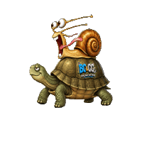 BCandCC comedy reaction gif turtle funny gif Sticker