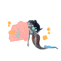 Mermaid_Magic no mermaid nooo not again Sticker