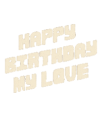 Happy Birthday Love Sticker