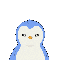 Nervous On My Way Sticker by Pudgy Penguins