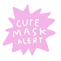 Mask Sticker by Grace Farris