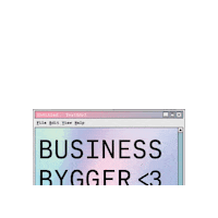 Sticker by BYG DIN BUSINESS