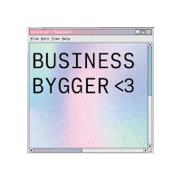 Sticker by BYG DIN BUSINESS