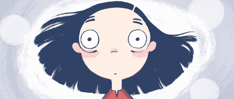 Anna_Dudko giphyupload 2d 2d animation crow GIF