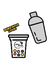playmadeonezo boba bubbletea milktea playmade Sticker