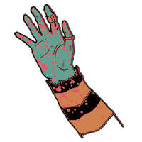 Wave Zombie Sticker by Bear Hands