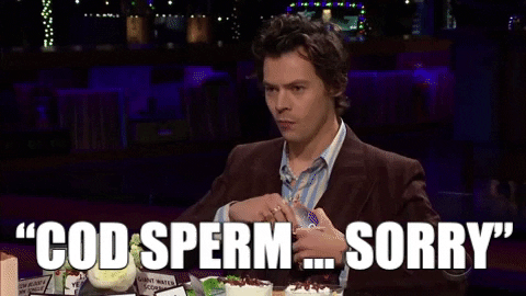 LivHema giphygifmaker eating harry styles nails GIF