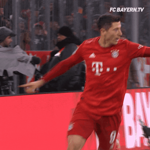 Champions League Football GIF by FC Bayern Munich