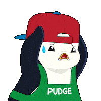 Oh No Omg Sticker by Pudgy Penguins