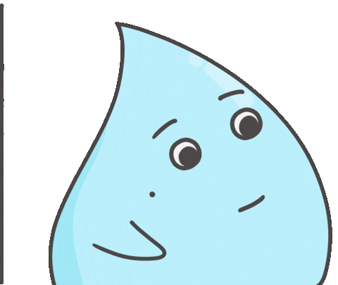 Water Terrifying Sticker