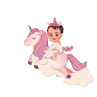 Rainbow Baby Sticker by Rafhi Dominic