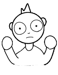 Happy Sticker