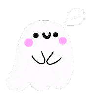 Halloween Ghost Sticker
