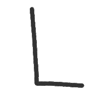 L Sticker