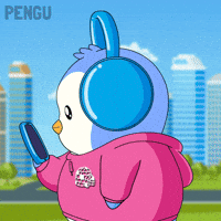 Chill Chilling GIF by Pudgy Penguins