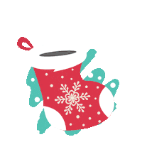 Christmas Tree Snow Sticker