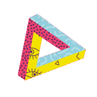 Tongue Pattern Sticker by Hello Mellow