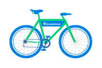 mountain bike deporte Sticker by B the travel brand