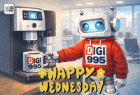 Keep Pushing Wednesday Morning GIF by Digi 995