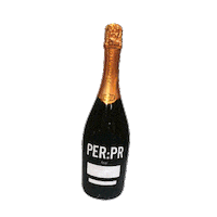 Perpr champagne perpr Sticker