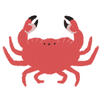 happy sea creature Sticker by Eliott Bulpett