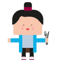 foodie eating Sticker by Mediahuis