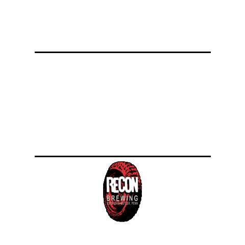 Shop Small Sticker by Recon Brewing