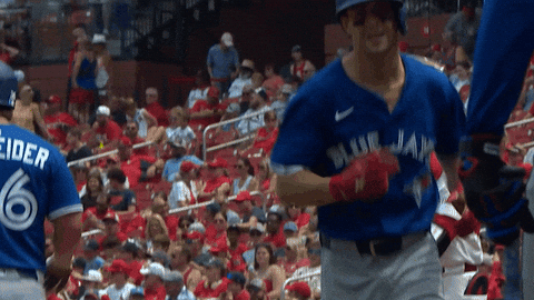 High Five Blue Jays GIF by Toronto Blue Jays