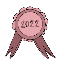 New Year Champagne Sticker